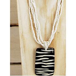 Halsband (042) Shells Zebra