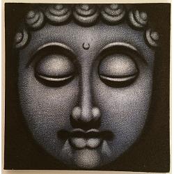 Buddha Tavla Canvas Face (40x40cm)