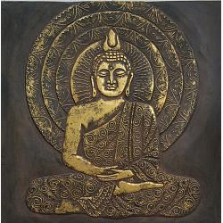 Buddha Tavla Meditating (60x60cm)